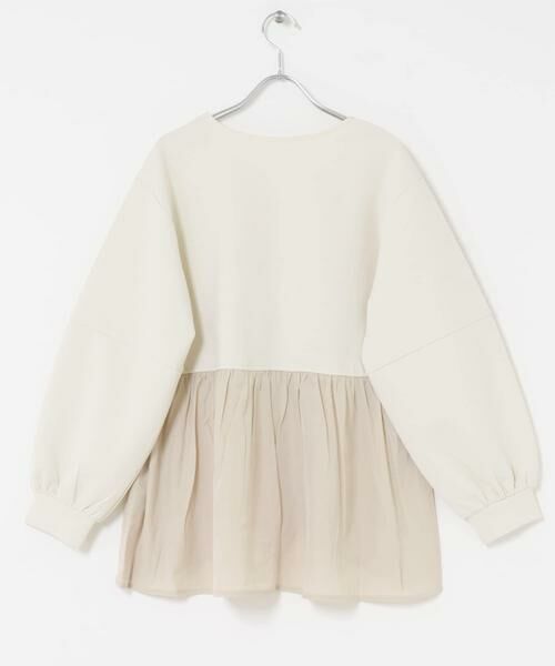 URBAN RESEARCH ITEMS / アーバンリサーチ アイテムズ Tシャツ | 袖ボリュームドッキングプルオーバー | 詳細8