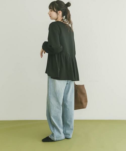 URBAN RESEARCH ITEMS / アーバンリサーチ アイテムズ Tシャツ | 袖ボリュームドッキングプルオーバー | 詳細16