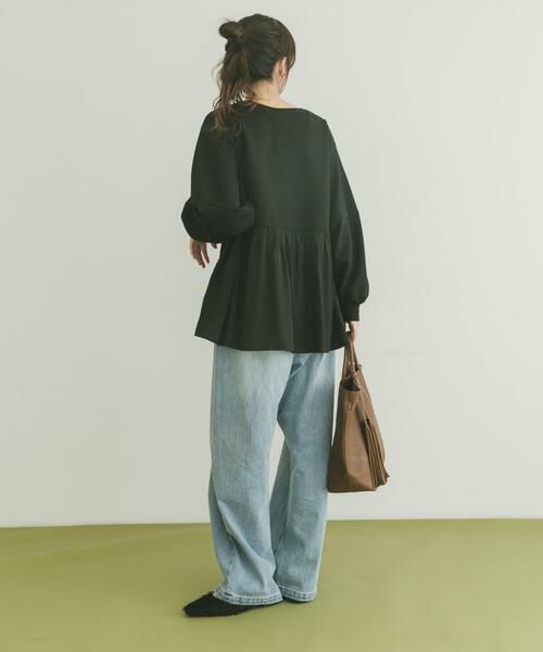 URBAN RESEARCH ITEMS / アーバンリサーチ アイテムズ Tシャツ | 袖ボリュームドッキングプルオーバー | 詳細17