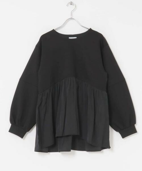 URBAN RESEARCH ITEMS / アーバンリサーチ アイテムズ Tシャツ | 袖ボリュームドッキングプルオーバー | 詳細18