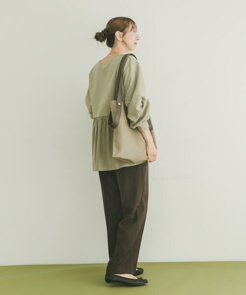 URBAN RESEARCH ITEMS / アーバンリサーチ アイテムズ Tシャツ | 袖ボリュームドッキングプルオーバー | 詳細25