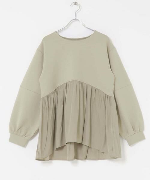 URBAN RESEARCH ITEMS / アーバンリサーチ アイテムズ Tシャツ | 袖ボリュームドッキングプルオーバー | 詳細26