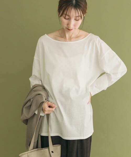 URBAN RESEARCH ITEMS / アーバンリサーチ アイテムズ Tシャツ | シルケットロングスリーブTシャツ | 詳細3