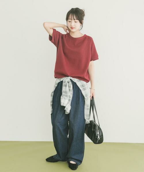 URBAN RESEARCH ITEMS / アーバンリサーチ アイテムズ スウェット | ラメハンソデスウェットプルオーバー | 詳細5