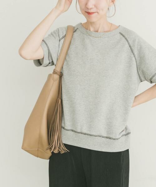 URBAN RESEARCH ITEMS / アーバンリサーチ アイテムズ スウェット | ラメハンソデスウェットプルオーバー | 詳細17