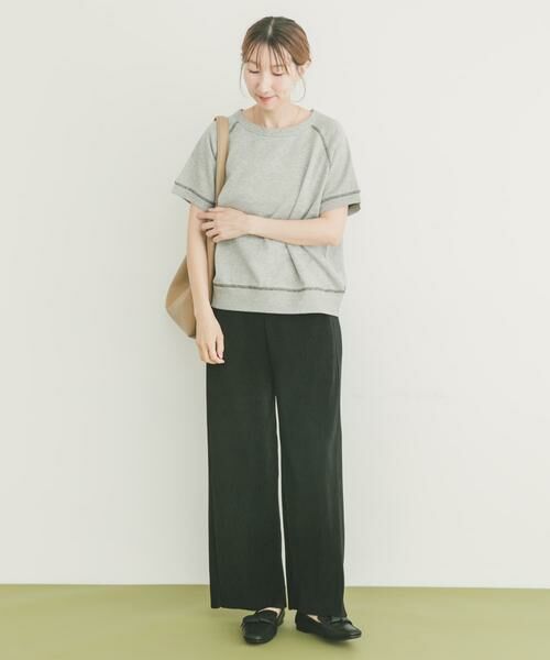 URBAN RESEARCH ITEMS / アーバンリサーチ アイテムズ スウェット | ラメハンソデスウェットプルオーバー | 詳細20