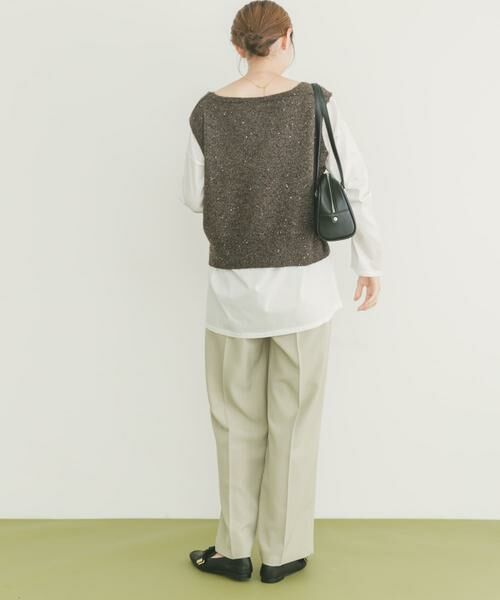 URBAN RESEARCH ITEMS / アーバンリサーチ アイテムズ ニット・セーター | スパンコールVネックニットベスト | 詳細5