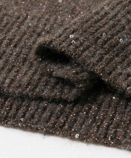 URBAN RESEARCH ITEMS / アーバンリサーチ アイテムズ ニット・セーター | スパンコールVネックニットベスト | 詳細9