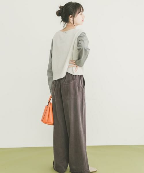 URBAN RESEARCH ITEMS / アーバンリサーチ アイテムズ ニット・セーター | スパンコールVネックニットベスト | 詳細16