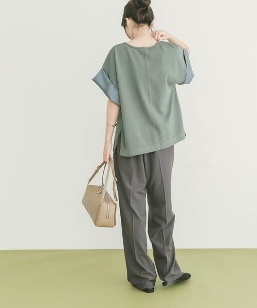 URBAN RESEARCH ITEMS / アーバンリサーチ アイテムズ ニット・セーター | Vネックドッキングニット | 詳細3