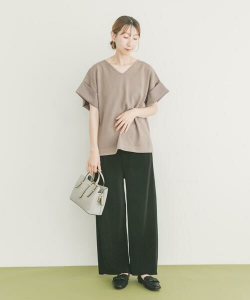 URBAN RESEARCH ITEMS / アーバンリサーチ アイテムズ ニット・セーター | Vネックドッキングニット | 詳細13