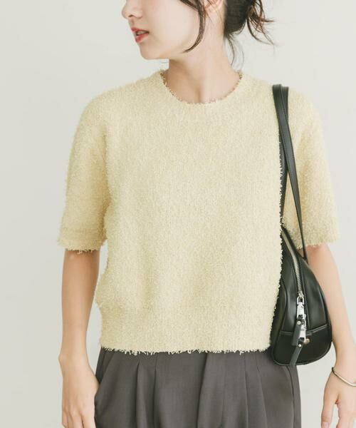 URBAN RESEARCH ITEMS / アーバンリサーチ アイテムズ ニット・セーター | フリンジコンパクトニット | 詳細2