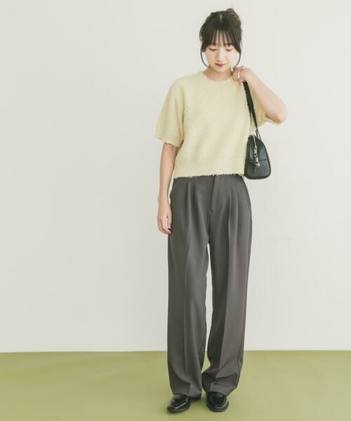 URBAN RESEARCH ITEMS / アーバンリサーチ アイテムズ ニット・セーター | フリンジコンパクトニット | 詳細4