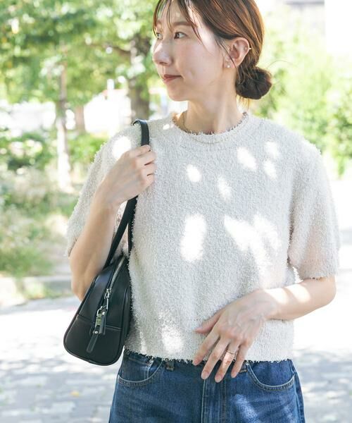 URBAN RESEARCH ITEMS / アーバンリサーチ アイテムズ ニット・セーター | フリンジコンパクトニット | 詳細17