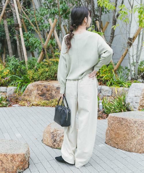 URBAN RESEARCH ITEMS / アーバンリサーチ アイテムズ ニット・セーター | 『洗濯可』アウトリンキングVネックニット | 詳細6