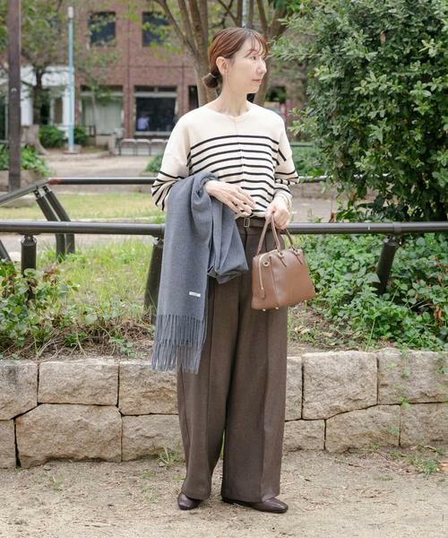 URBAN RESEARCH ITEMS / アーバンリサーチ アイテムズ ニット・セーター | 『洗濯可』アウトリンキングVネックニット | 詳細25