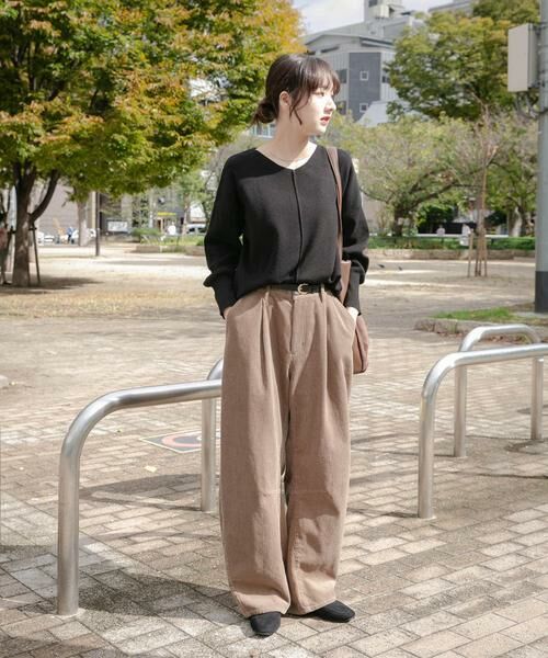 URBAN RESEARCH ITEMS / アーバンリサーチ アイテムズ ニット・セーター | 『洗濯可』アウトリンキングVネックニット | 詳細4