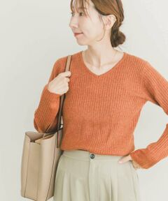 URBAN RESEARCH ITEMS / アーバンリサーチ アイテムズ ニット・セーター | 『洗濯可』フワフワリブVネックニット