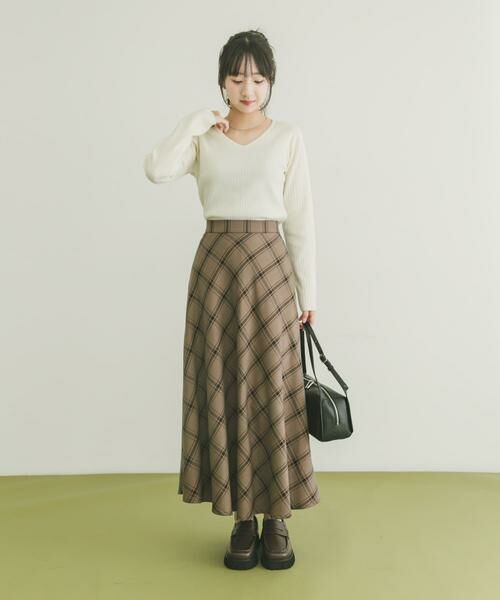 URBAN RESEARCH ITEMS / アーバンリサーチ アイテムズ ニット・セーター | 『洗濯可』フワフワリブVネックニット | 詳細13