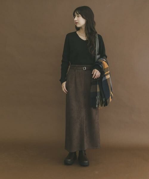 URBAN RESEARCH ITEMS / アーバンリサーチ アイテムズ ニット・セーター | 『洗濯可』フワフワリブVネックニット | 詳細19