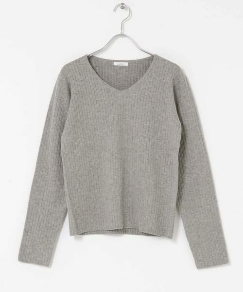 URBAN RESEARCH ITEMS / アーバンリサーチ アイテムズ ニット・セーター | 『洗濯可』フワフワリブVネックニット | 詳細25