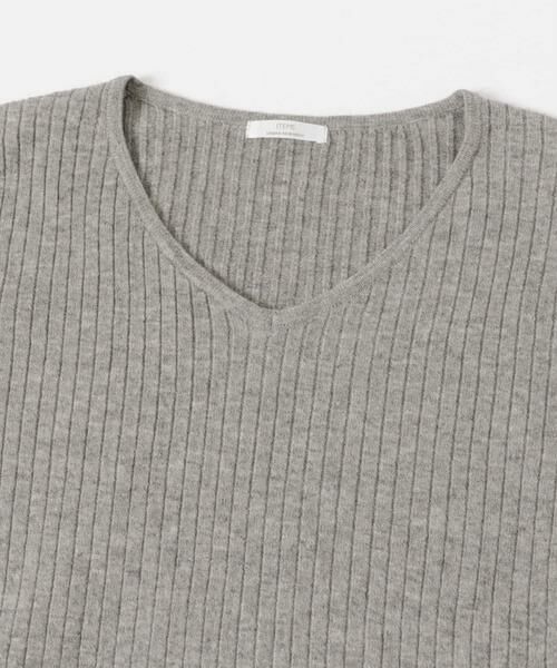 URBAN RESEARCH ITEMS / アーバンリサーチ アイテムズ ニット・セーター | 『洗濯可』フワフワリブVネックニット | 詳細26