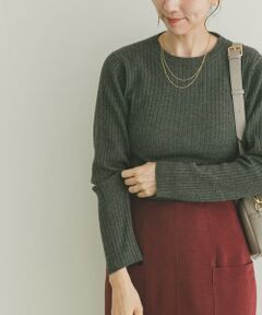 URBAN RESEARCH ITEMS / アーバンリサーチ アイテムズ ニット・セーター | 『洗濯可』フワフワクルーネックリブニット