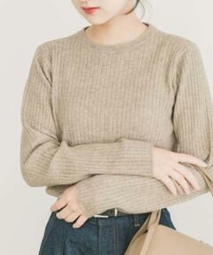 URBAN RESEARCH ITEMS / アーバンリサーチ アイテムズ ニット・セーター | 『洗濯可』フワフワクルーネックリブニット