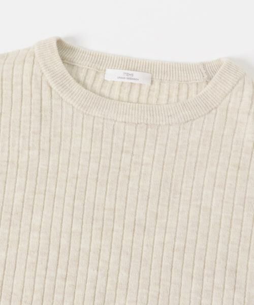URBAN RESEARCH ITEMS / アーバンリサーチ アイテムズ ニット・セーター | 『洗濯可』フワフワクルーネックリブニット | 詳細15