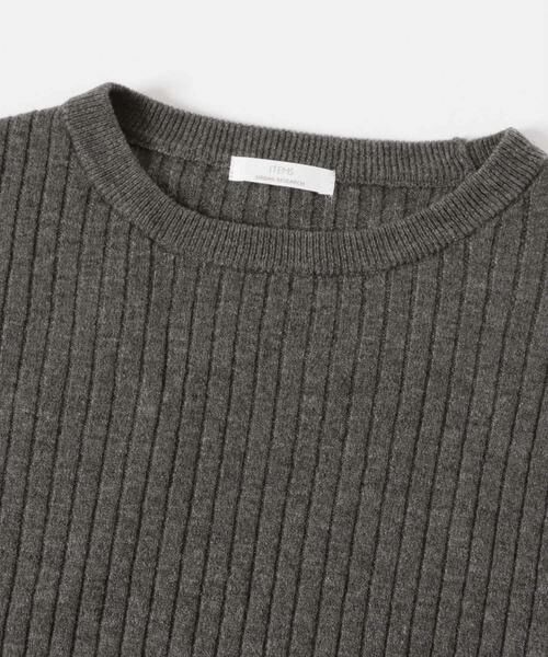 URBAN RESEARCH ITEMS / アーバンリサーチ アイテムズ ニット・セーター | 『洗濯可』フワフワクルーネックリブニット | 詳細18