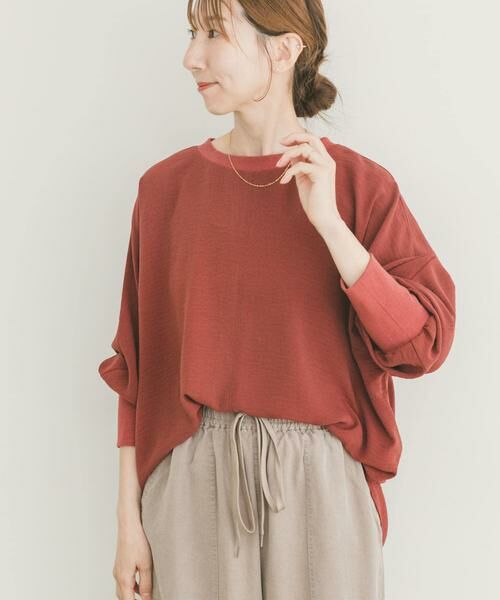 URBAN RESEARCH ITEMS / アーバンリサーチ アイテムズ シャツ・ブラウス | リブドルマンブラウス | 詳細1