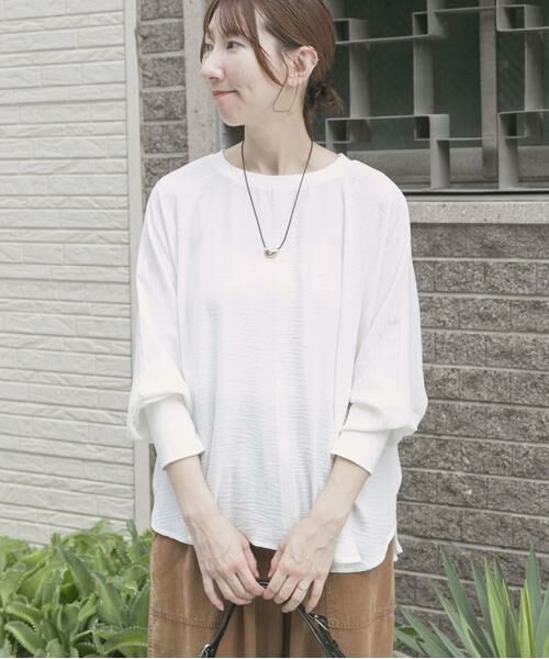 URBAN RESEARCH ITEMS / アーバンリサーチ アイテムズ シャツ・ブラウス | リブドルマンブラウス | 詳細10