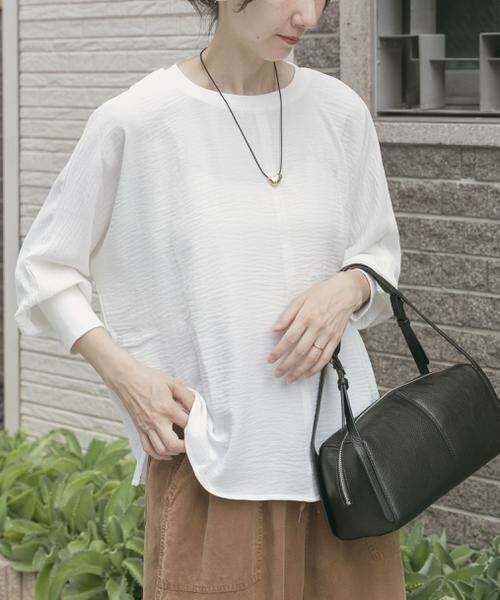 URBAN RESEARCH ITEMS / アーバンリサーチ アイテムズ シャツ・ブラウス | リブドルマンブラウス | 詳細11