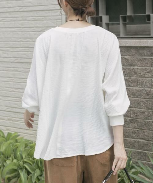 URBAN RESEARCH ITEMS / アーバンリサーチ アイテムズ シャツ・ブラウス | リブドルマンブラウス | 詳細12