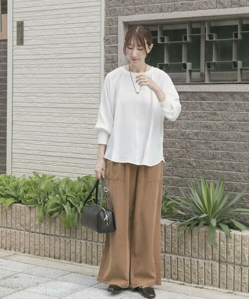 URBAN RESEARCH ITEMS / アーバンリサーチ アイテムズ シャツ・ブラウス | リブドルマンブラウス | 詳細14