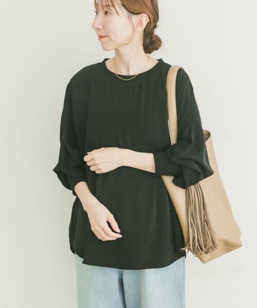 URBAN RESEARCH ITEMS / アーバンリサーチ アイテムズ シャツ・ブラウス | リブドルマンブラウス | 詳細17