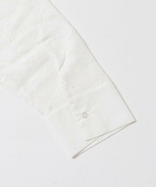 URBAN RESEARCH ITEMS / アーバンリサーチ アイテムズ シャツ・ブラウス | ペイズリーレースバンドカラーシャツ | 詳細16