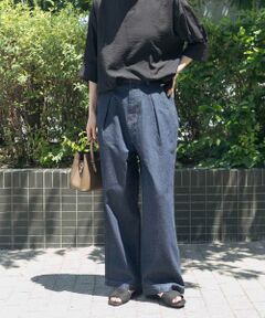 URBAN RESEARCH ITEMS / アーバンリサーチ アイテムズ デニムパンツ | ウエストタックデニムパンツ