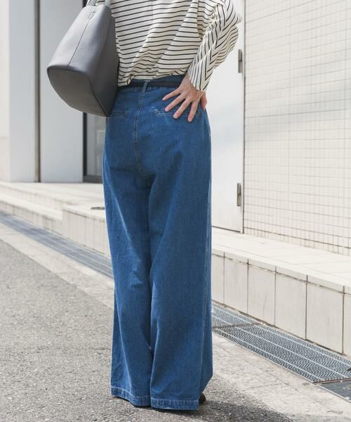 URBAN RESEARCH ITEMS / アーバンリサーチ アイテムズ デニムパンツ | ウエストタックデニムパンツ | 詳細10