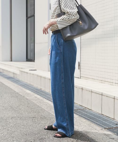 URBAN RESEARCH ITEMS / アーバンリサーチ アイテムズ デニムパンツ | ウエストタックデニムパンツ | 詳細9