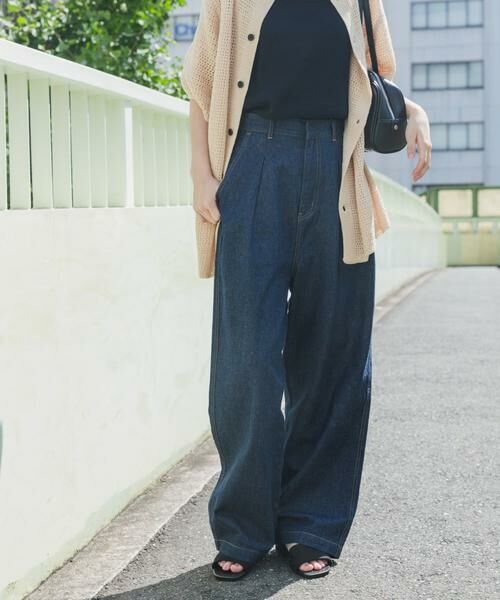 URBAN RESEARCH ITEMS / アーバンリサーチ アイテムズ デニムパンツ | ウエストタックデニムパンツ | 詳細25