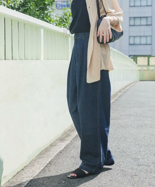 URBAN RESEARCH ITEMS / アーバンリサーチ アイテムズ デニムパンツ | ウエストタックデニムパンツ | 詳細26