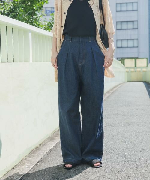URBAN RESEARCH ITEMS / アーバンリサーチ アイテムズ デニムパンツ | ウエストタックデニムパンツ | 詳細27