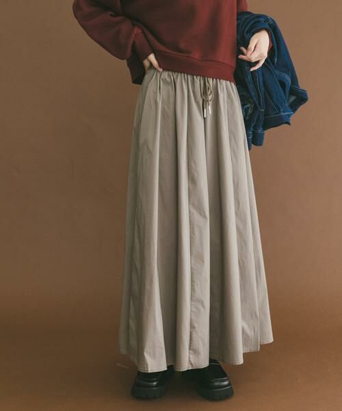 URBAN RESEARCH ITEMS / アーバンリサーチ アイテムズ スカート | ウエストギャザースカート | 詳細17