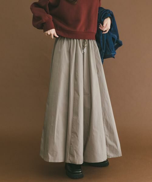 URBAN RESEARCH ITEMS / アーバンリサーチ アイテムズ スカート | ウエストギャザースカート | 詳細18