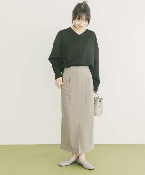 URBAN RESEARCH ITEMS / アーバンリサーチ アイテムズ スカート | パイルポンチポケットタイトスカート | 詳細14