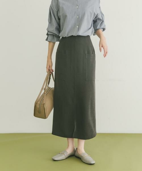 URBAN RESEARCH ITEMS / アーバンリサーチ アイテムズ スカート | パイルポンチポケットタイトスカート | 詳細17