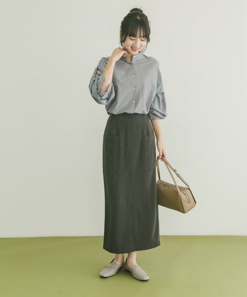 URBAN RESEARCH ITEMS / アーバンリサーチ アイテムズ スカート | パイルポンチポケットタイトスカート | 詳細18