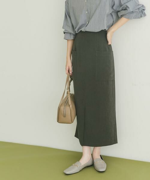 URBAN RESEARCH ITEMS / アーバンリサーチ アイテムズ スカート | パイルポンチポケットタイトスカート | 詳細20