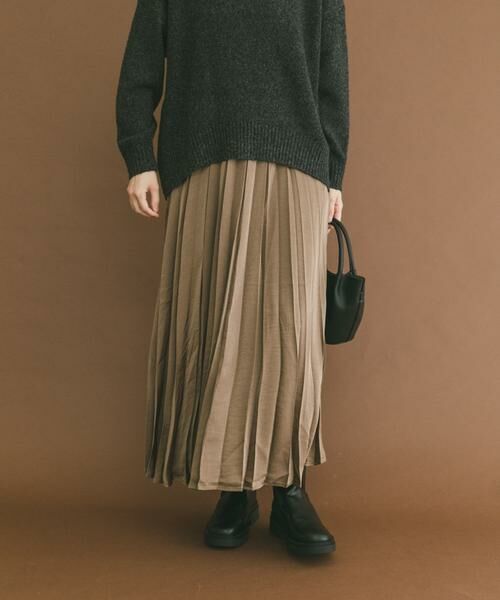 URBAN RESEARCH ITEMS / アーバンリサーチ アイテムズ スカート | サテンプリーツスカート | 詳細2